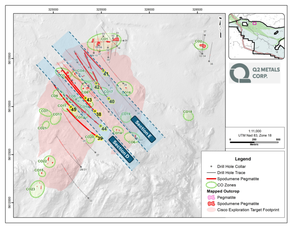 Map Of Drilling Area Cisco