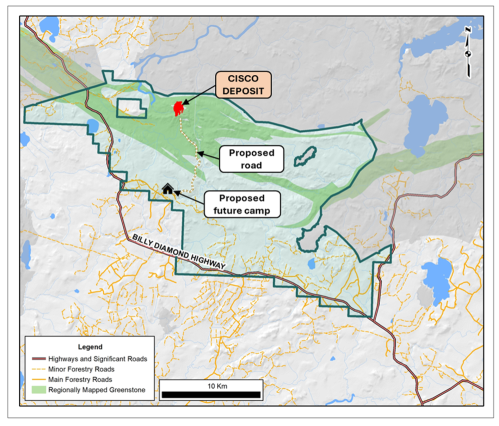 Cisco With Proposed Road And Camp
